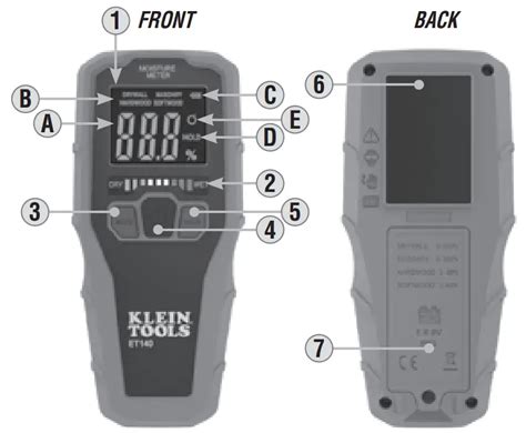 mt-28 moisture meter manual|klein moisture meter instructions.